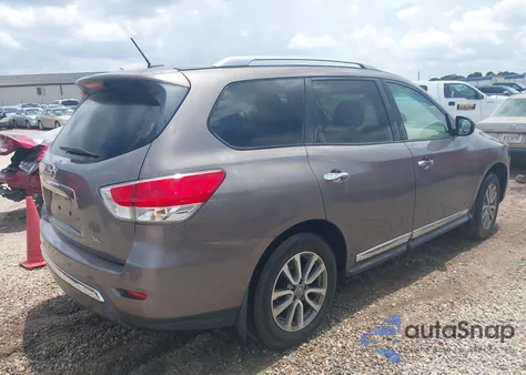 2013 Nissan Pathfinder Sl z USA, uszkodzony, nr VIN 5N1AR2MN8DC625192